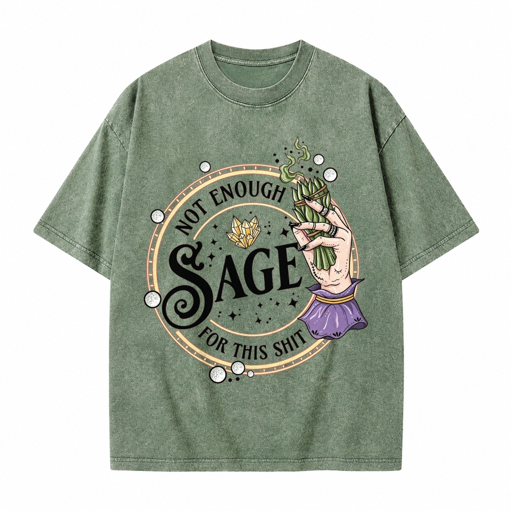 Moonnora Go Sage Yourself Washed T-Shirt