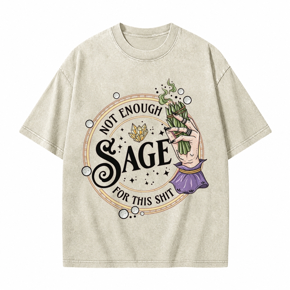 Moonnora Go Sage Yourself Washed T-Shirt