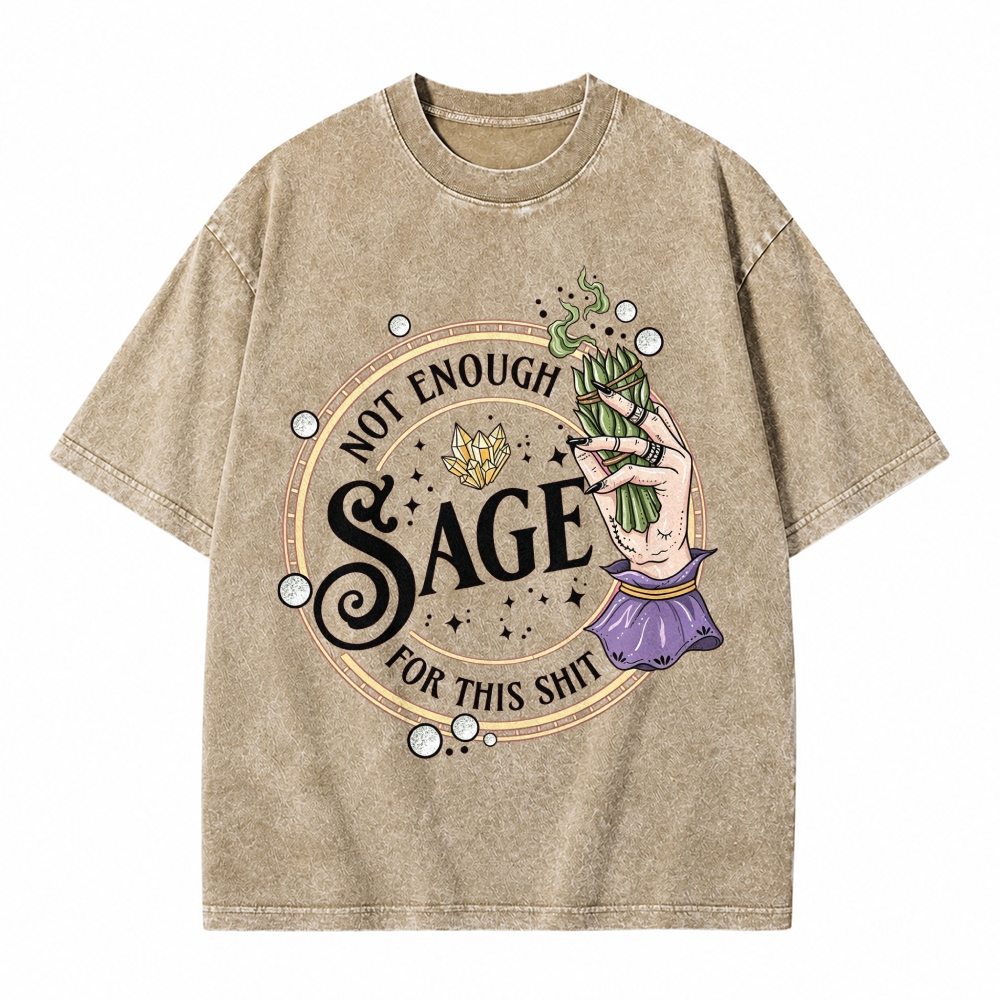 Moonnora Go Sage Yourself Washed T-Shirt