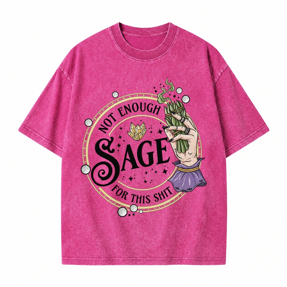 Moonnora Go Sage Yourself Washed T-Shirt