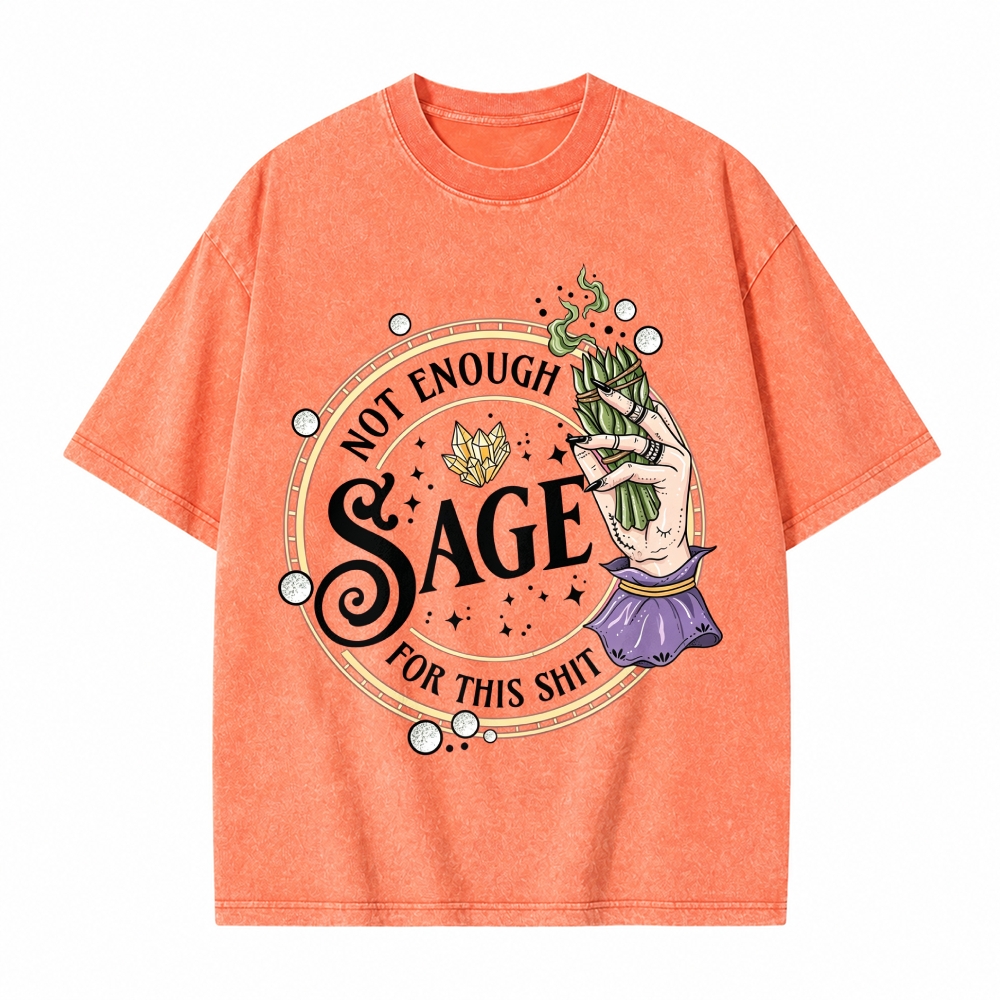 Moonnora Go Sage Yourself Washed T-Shirt