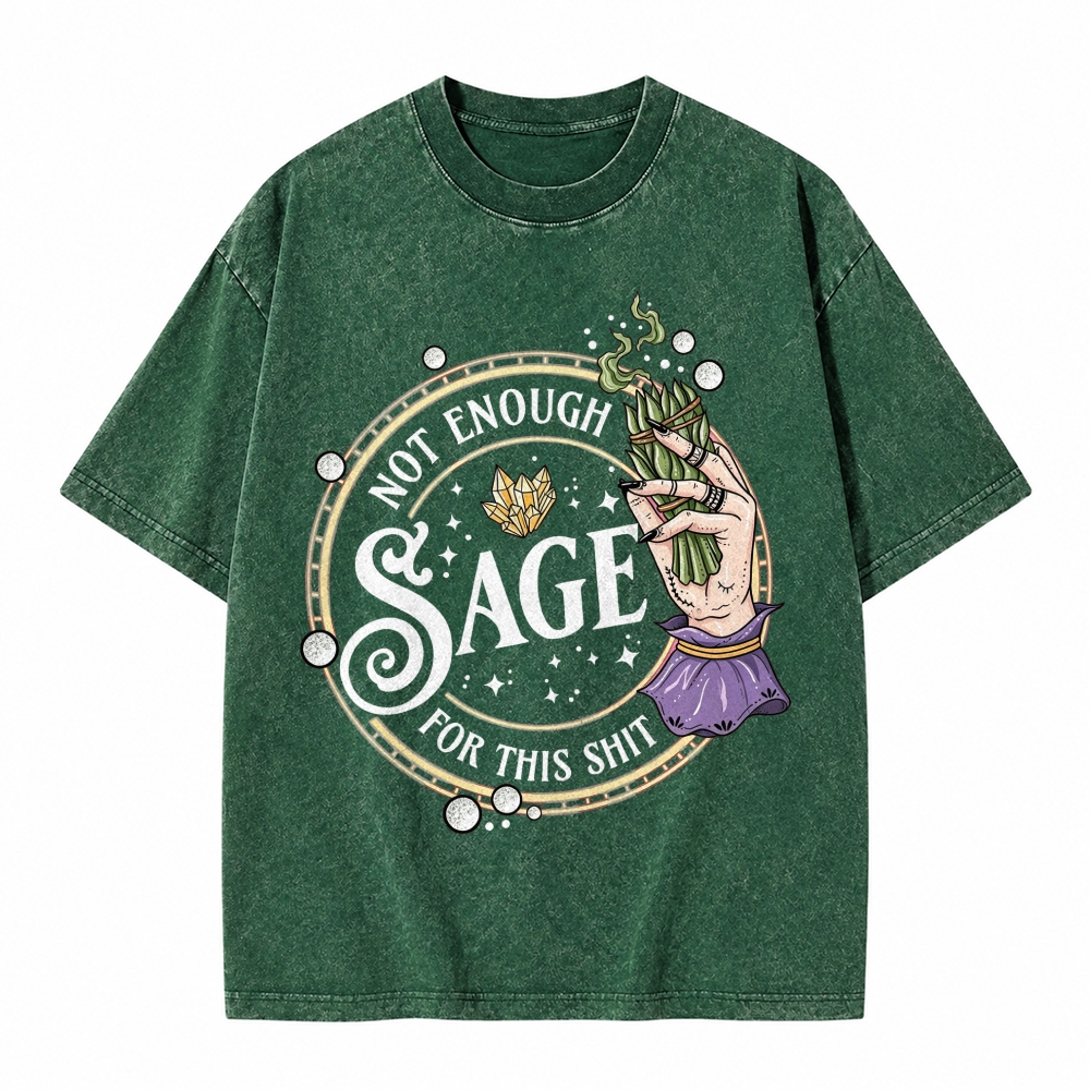 Moonnora Go Sage Yourself Washed T-Shirt