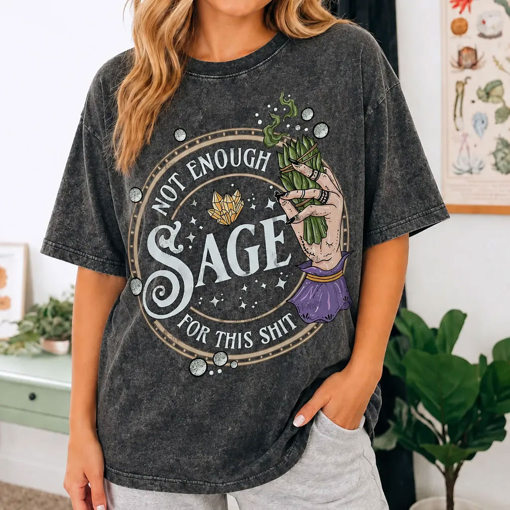 Moonnora Go Sage Yourself Washed T-Shirt