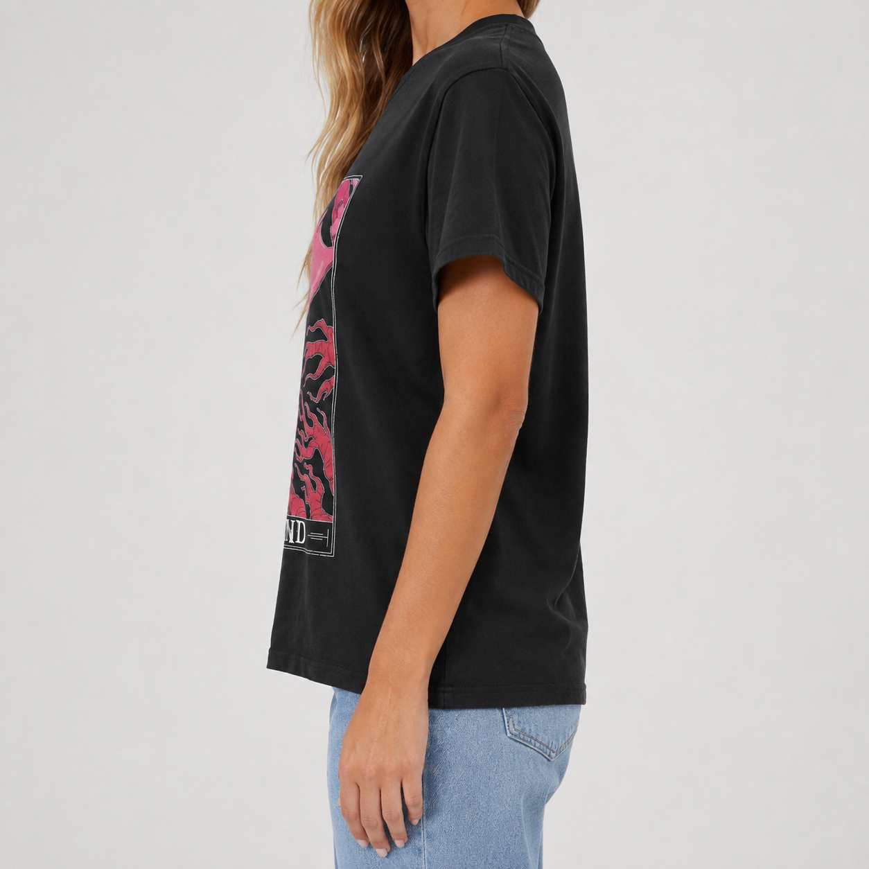 Moonnora The End "Tarotesque" Tarot Card On Comfort Colors T-Shirt