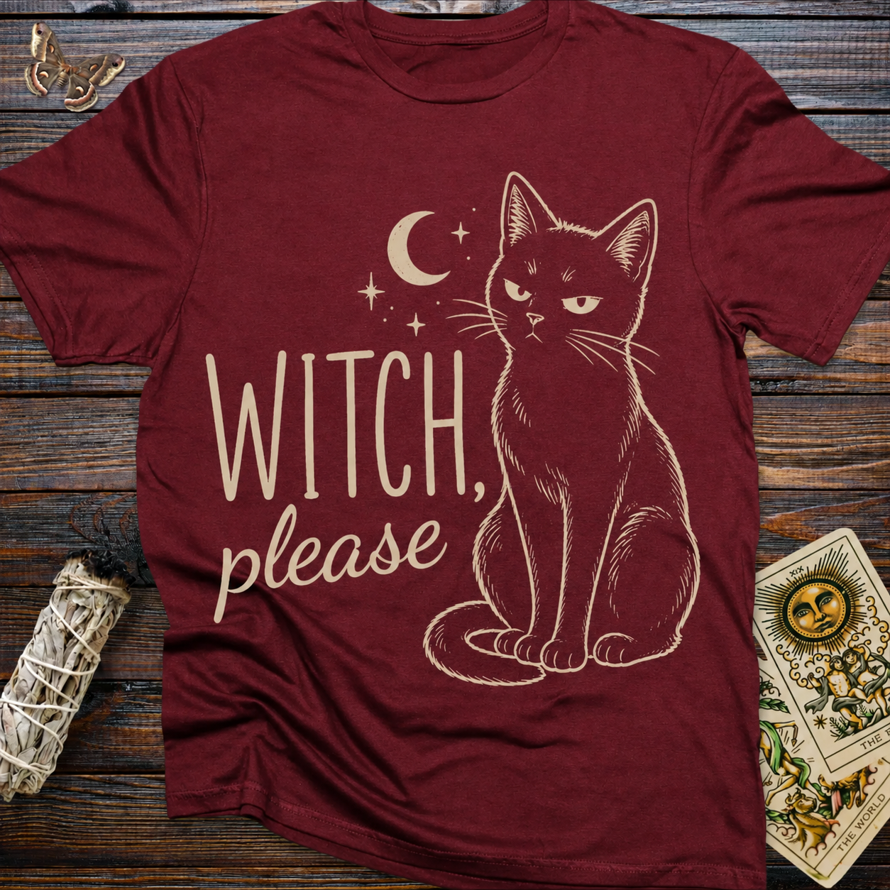 Moonnora Funny Witchy Graphic T-Shirt