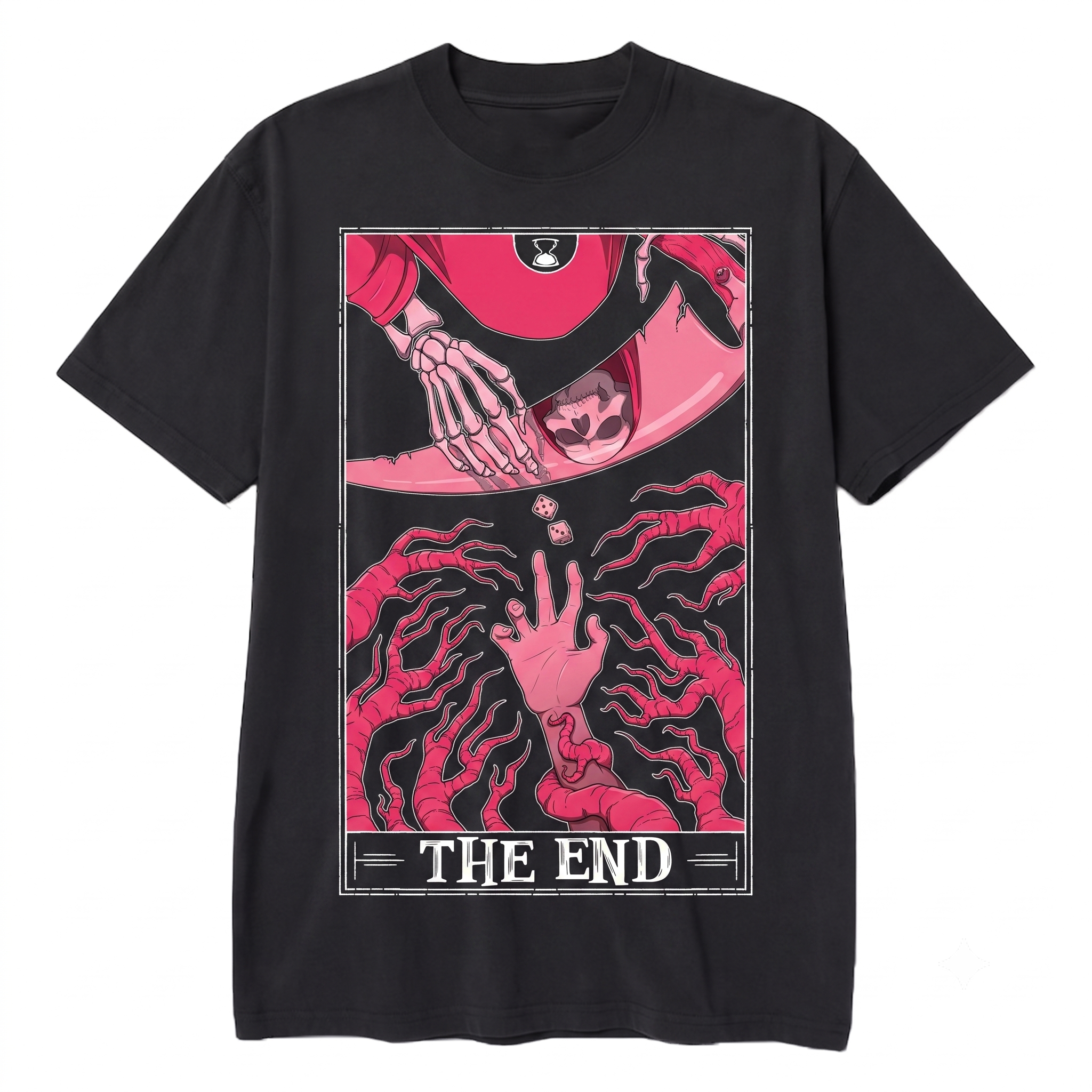 Moonnora The End "Tarotesque" Tarot Card On Comfort Colors T-Shirt