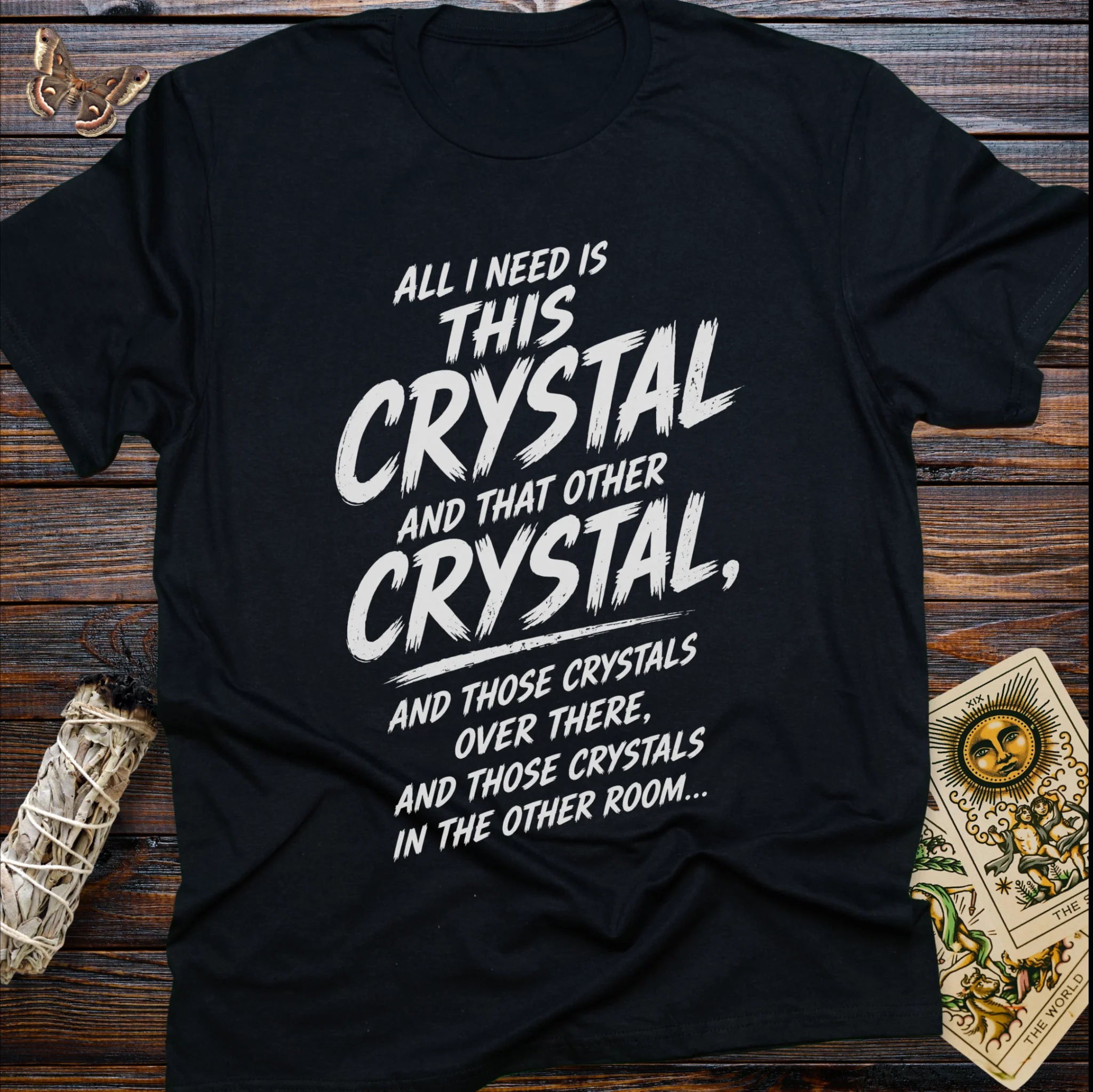 Moonnora All I Need Is This Crysta T-Shirt