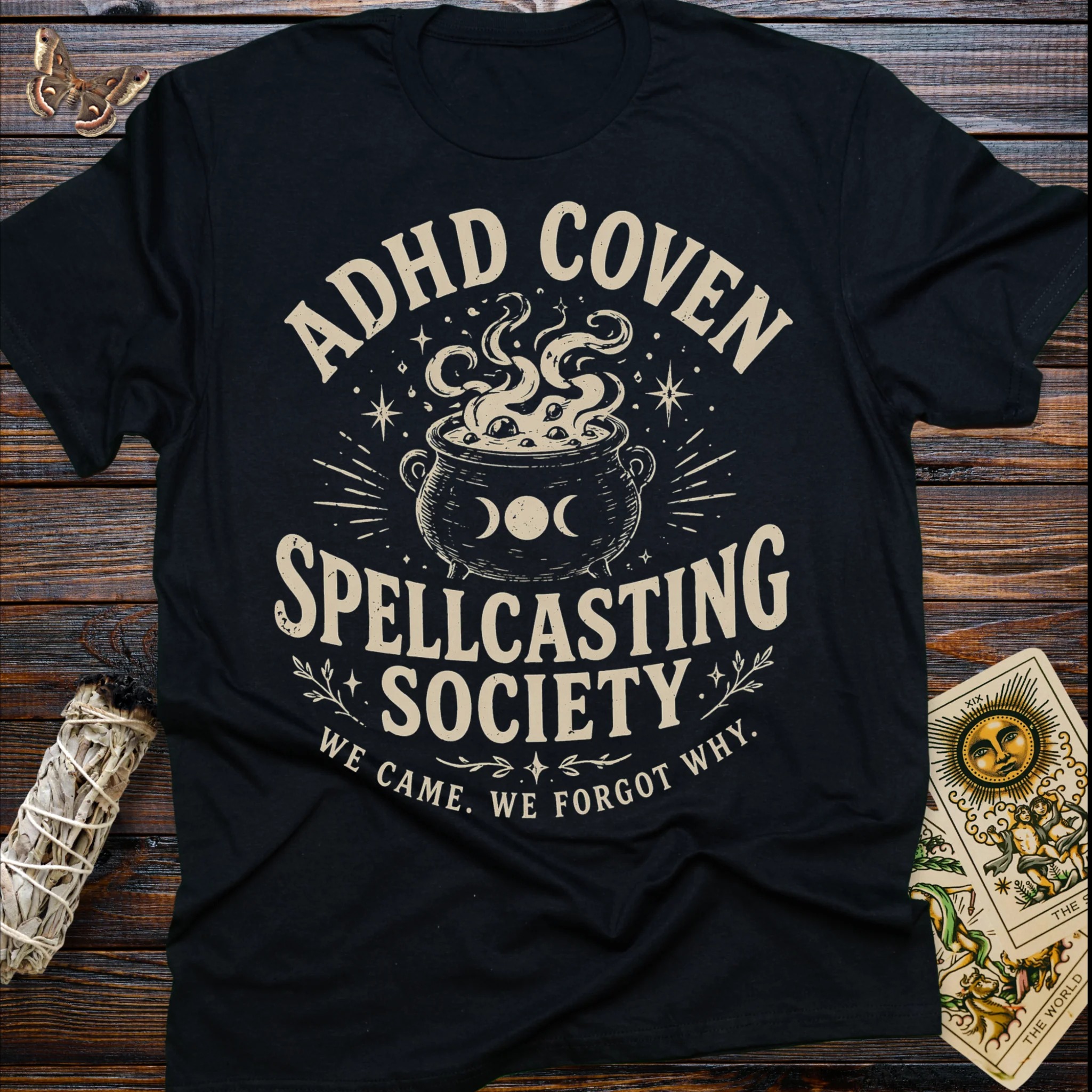 Moonnora ADHD Coven Spellcasting Society T-Shirt