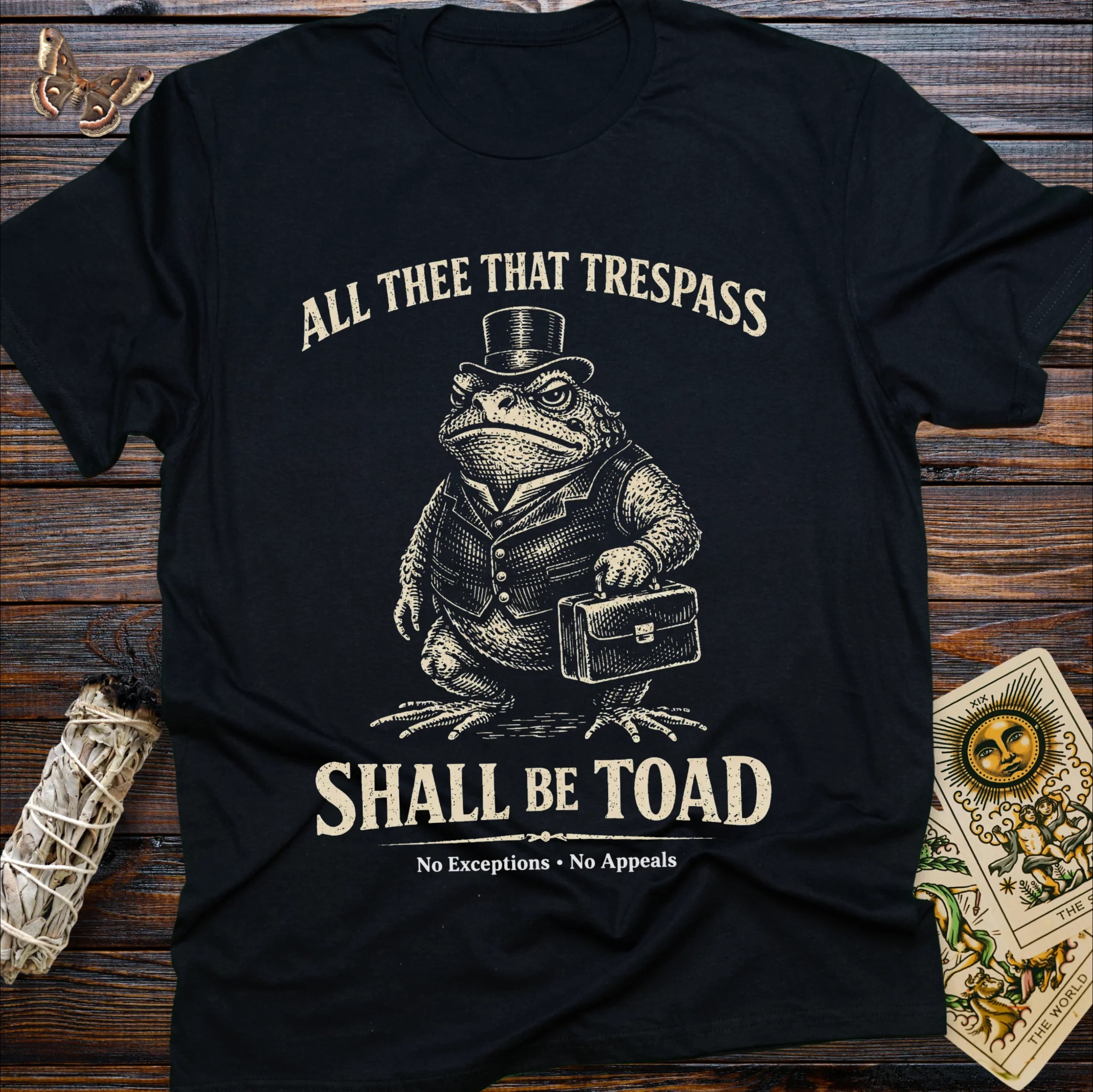 Moonnora All Thee That Trespass Shall Be Towed T-Shirt
