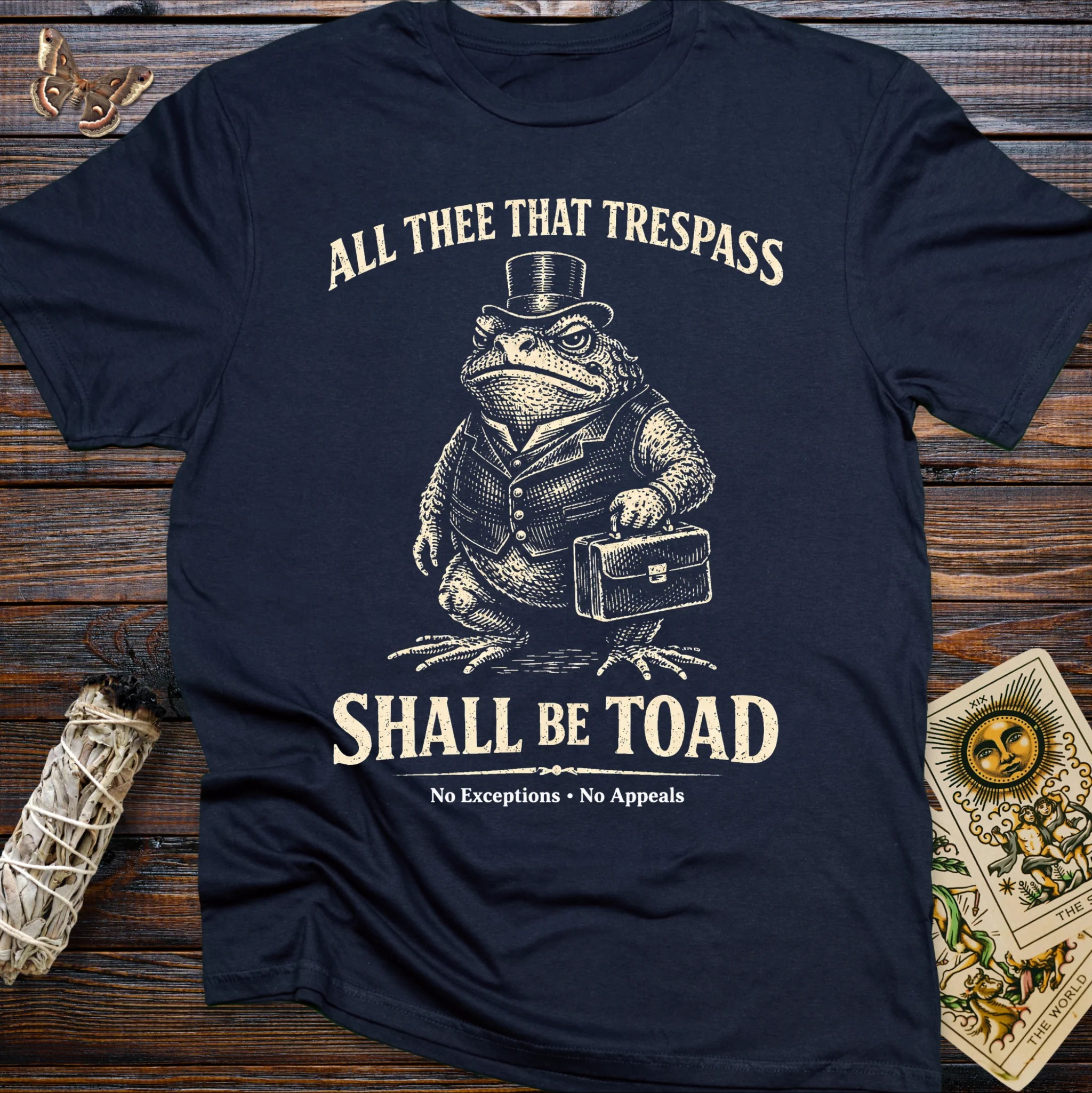 Moonnora All Thee That Trespass Shall Be Towed T-Shirt