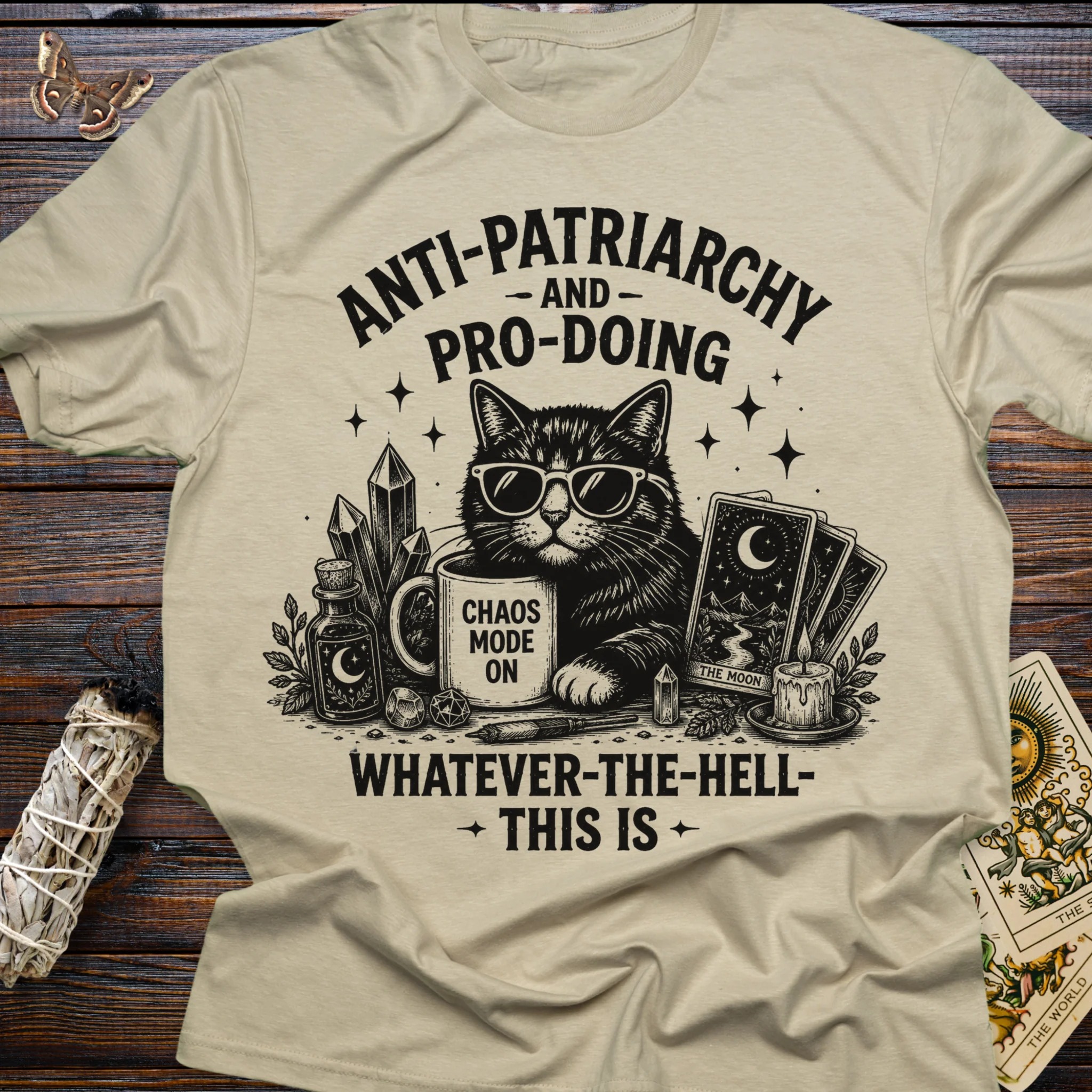 Moonnora Anti-Patriarchy and Pro-Doing T-Shirt