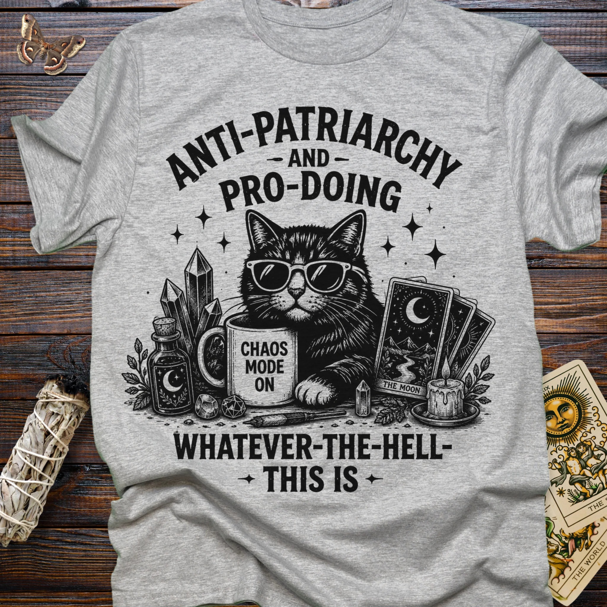 Moonnora Anti-Patriarchy and Pro-Doing T-Shirt