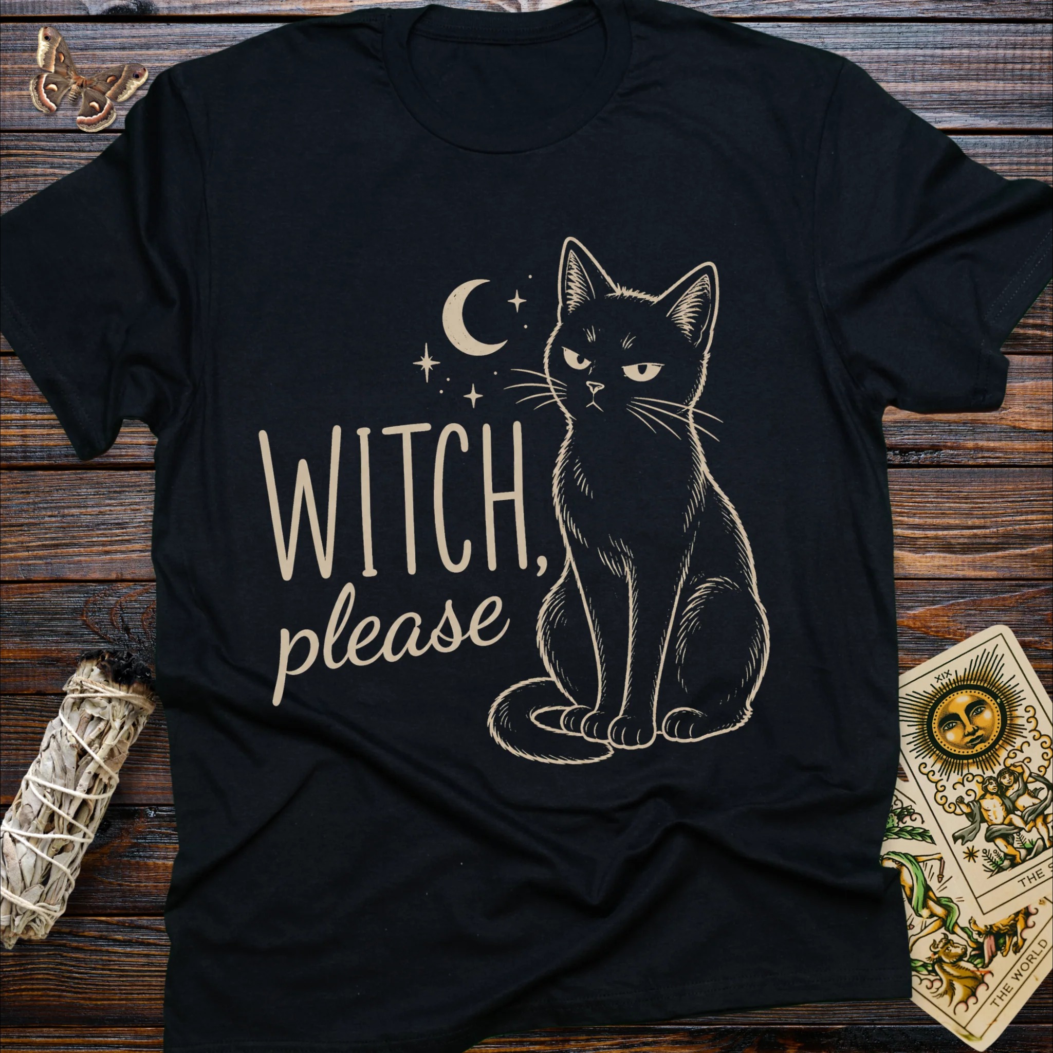 Moonnora Funny Witchy Graphic T-Shirt