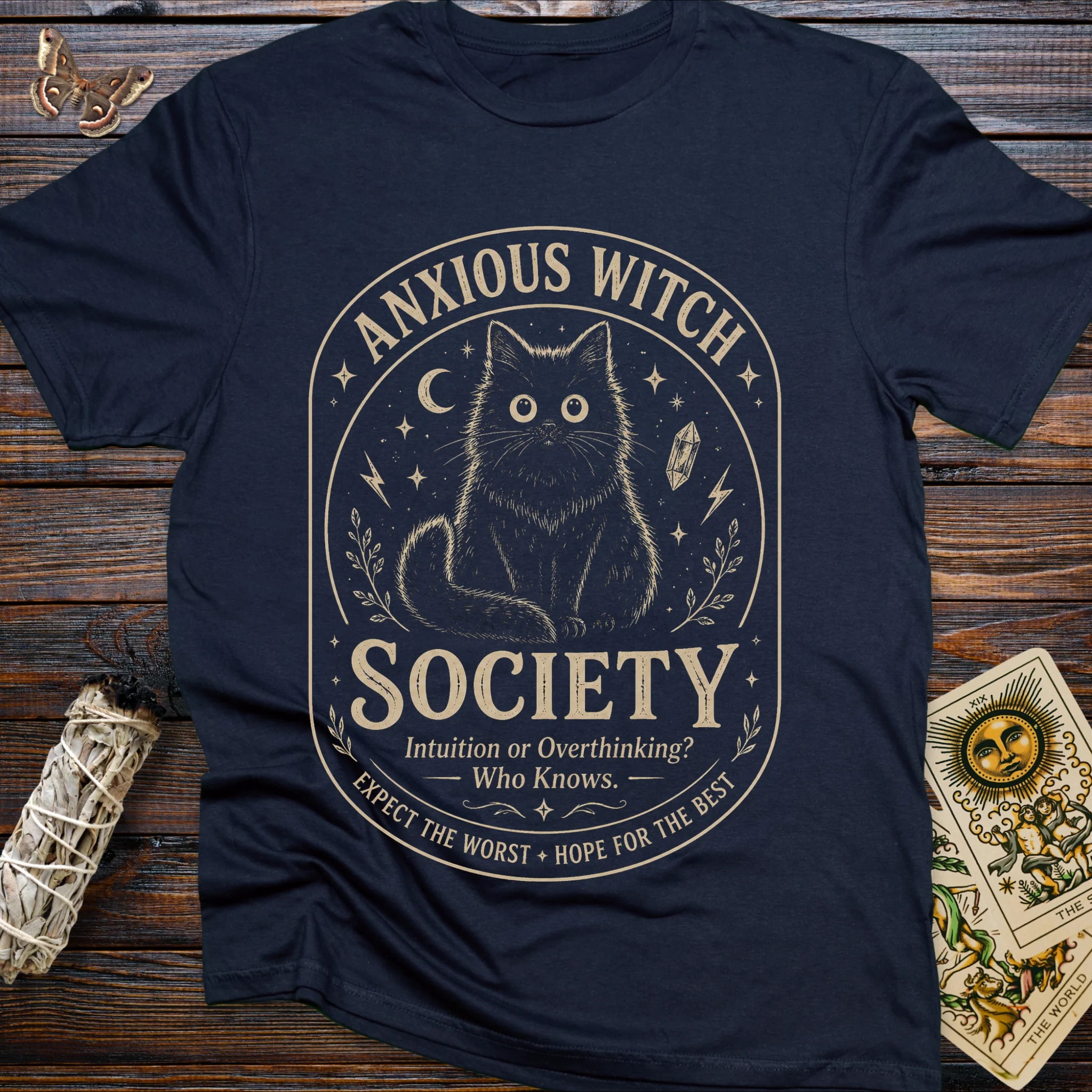 Moonnora Anxious Witch Society T-Shirt