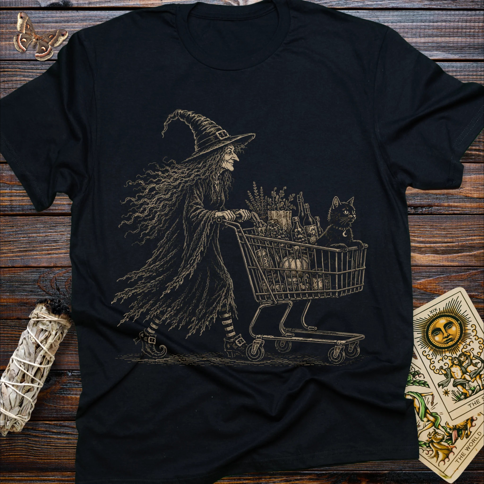 Moonnora Witchy Grocery Trip T-Shirt