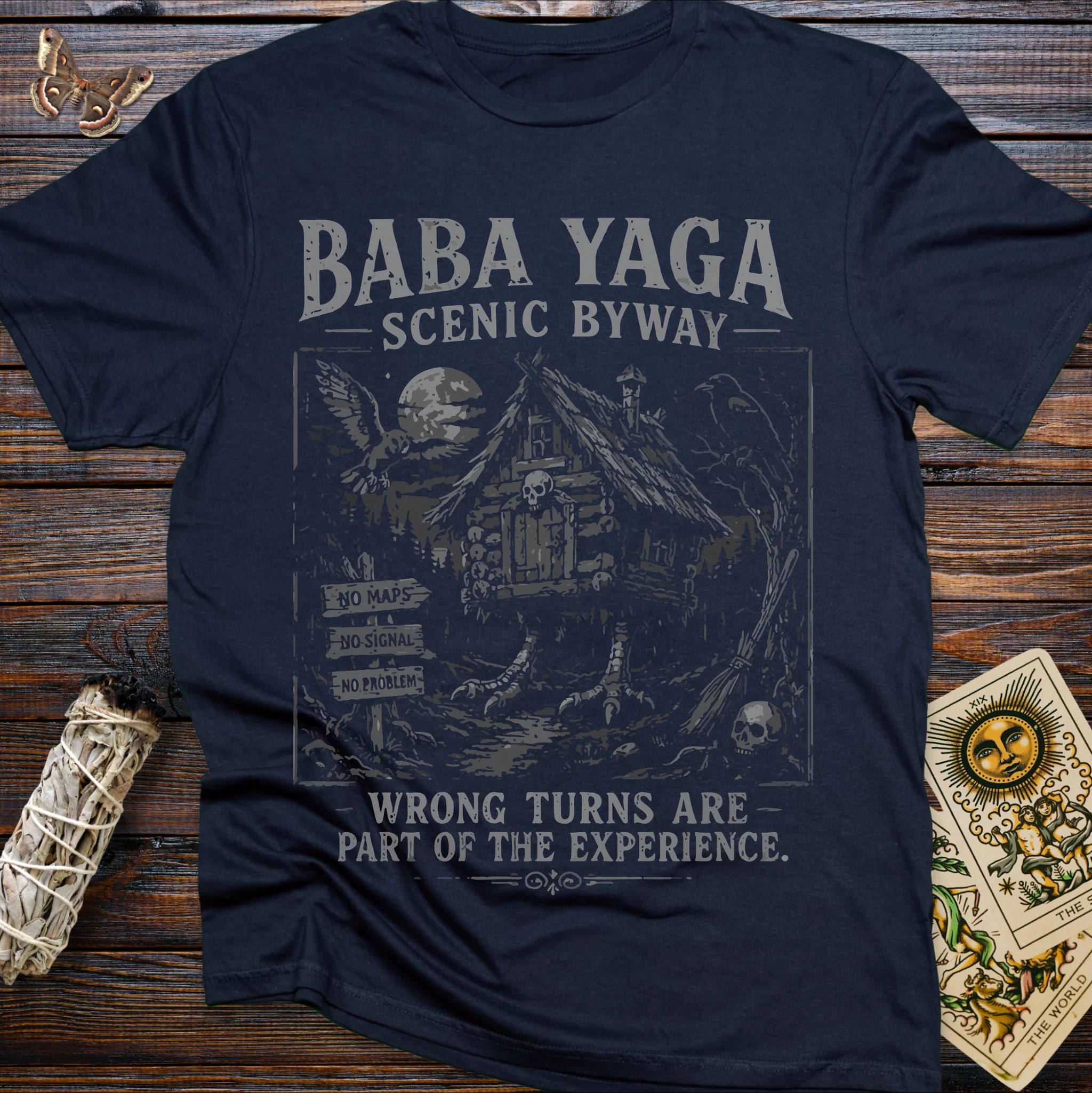 Moonnora Baba Yaga Time Management T-Shirt
