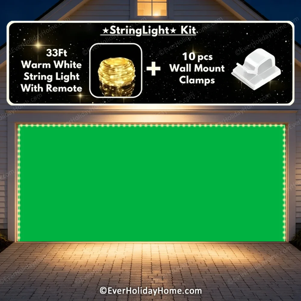 Green Screen | Garage Door Cover additional product image