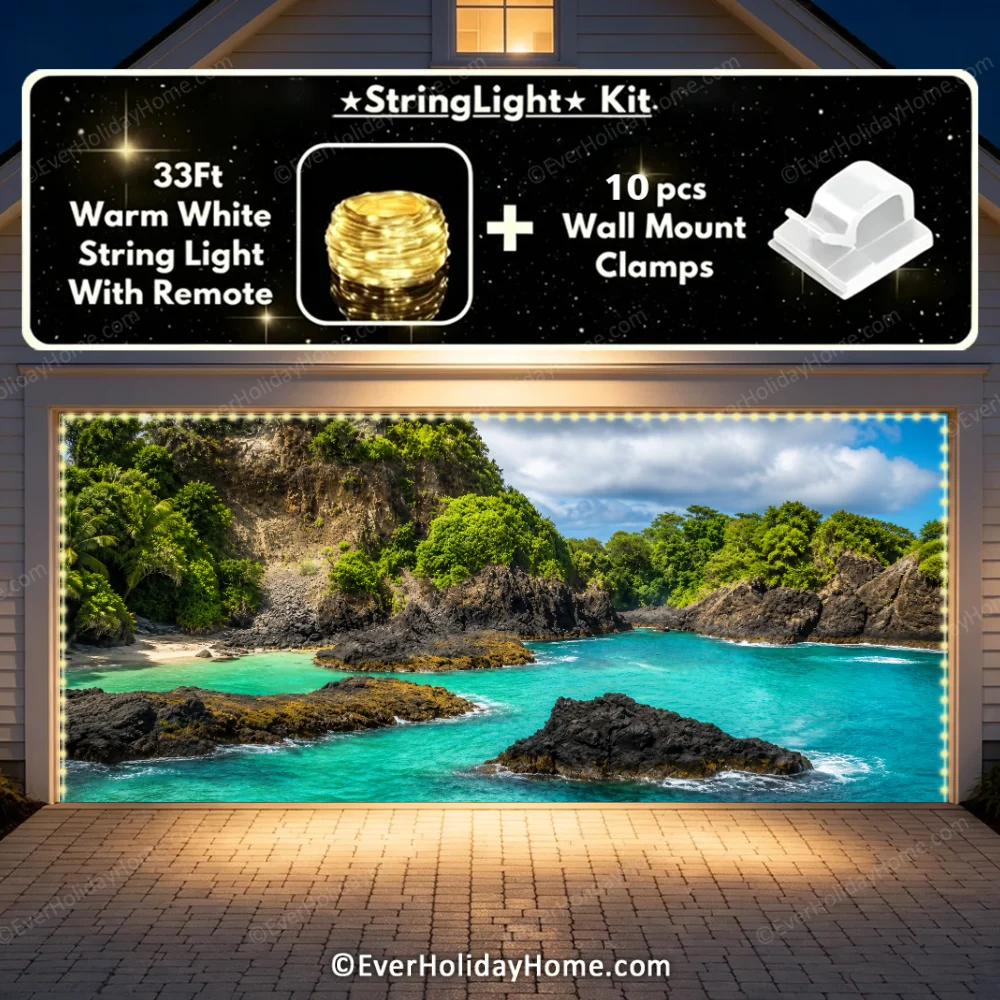 Islands | Nature Garage Door Cover additional product image