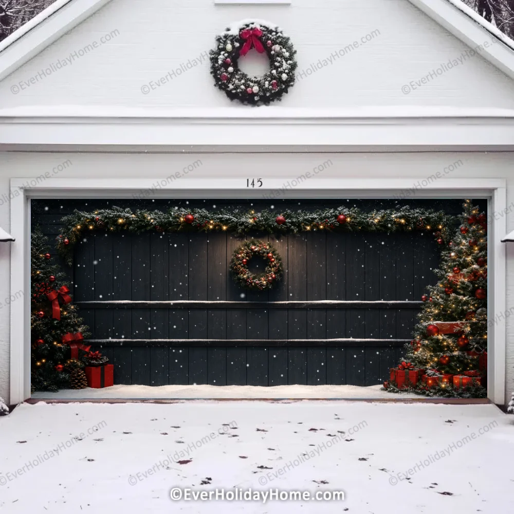 Holiday Door | Christmas Garage Door Cover product image