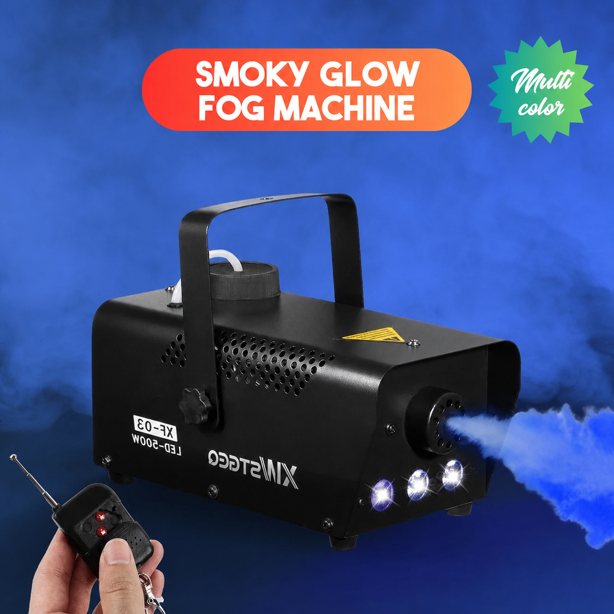 EverHolidayHome SmokyGlow Fog & Light Machine