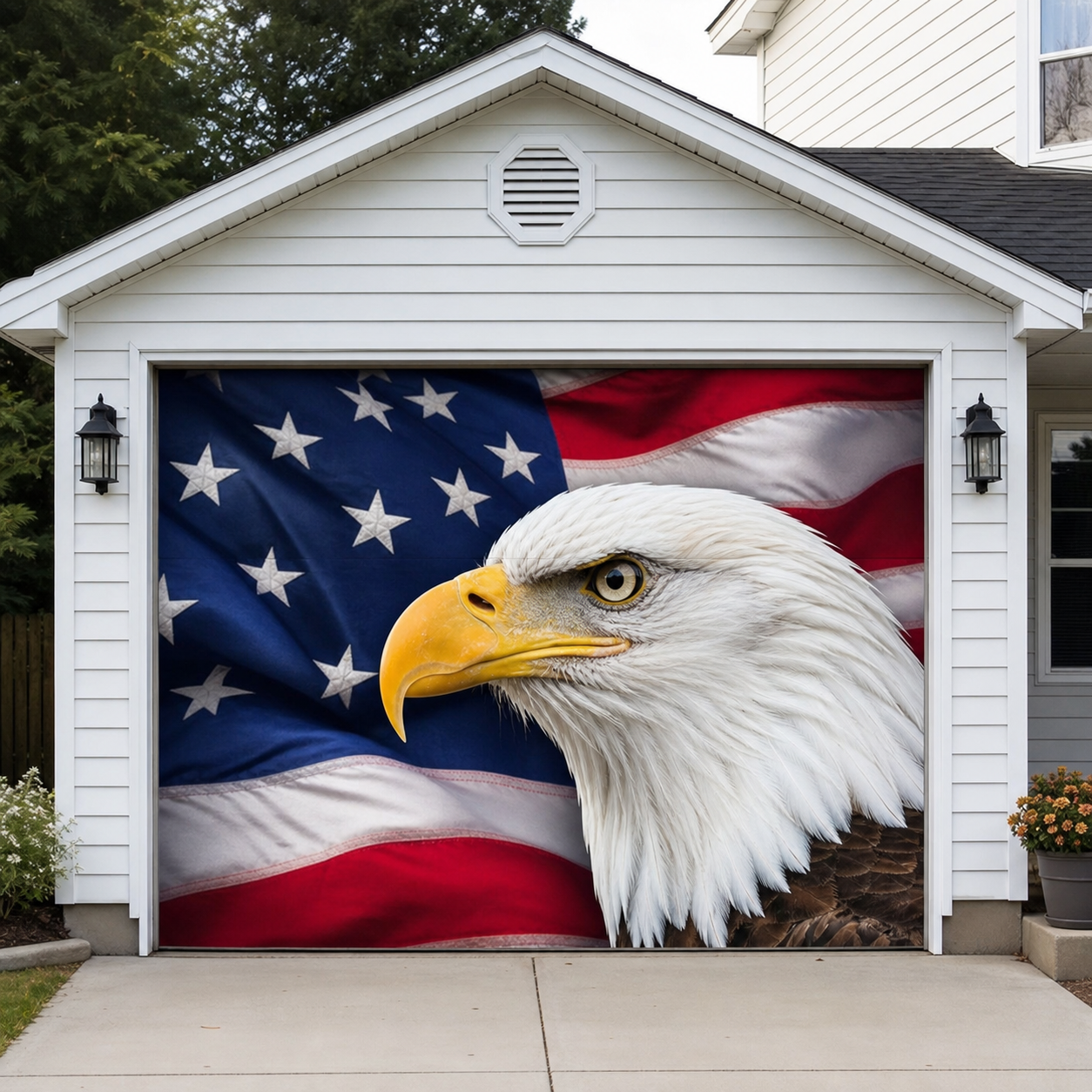 🇺🇸 Patriotic 4th Of July Garage Door Covers