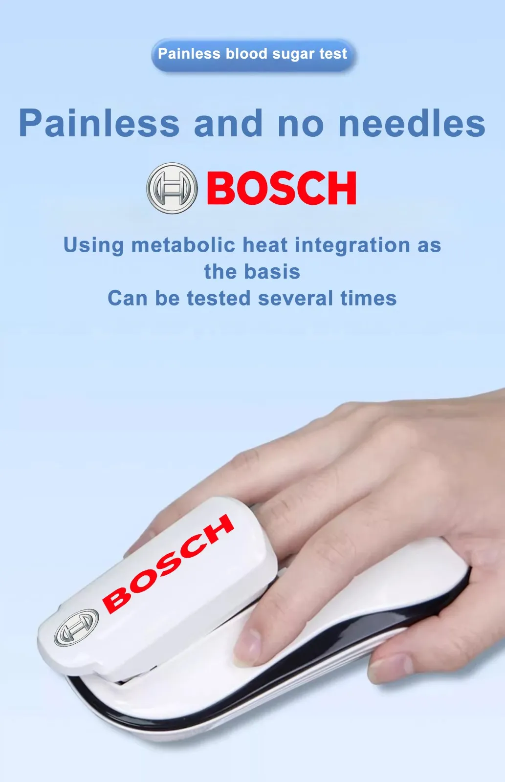 [Sonderangebot 2026] Das neueste nichtinvasive Blutzuckermessgerät von Bosch Medical