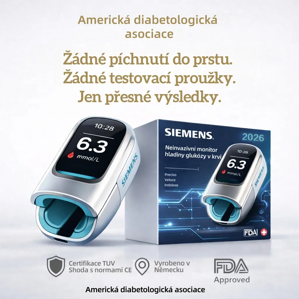 🔥Pokročilá německá technologie 2026🔥 Neinvazivní chytrý glukometr Siemens™: Rychlé, bezbolestné a bezjehlové měření hladiny glukózy v krvi🔥