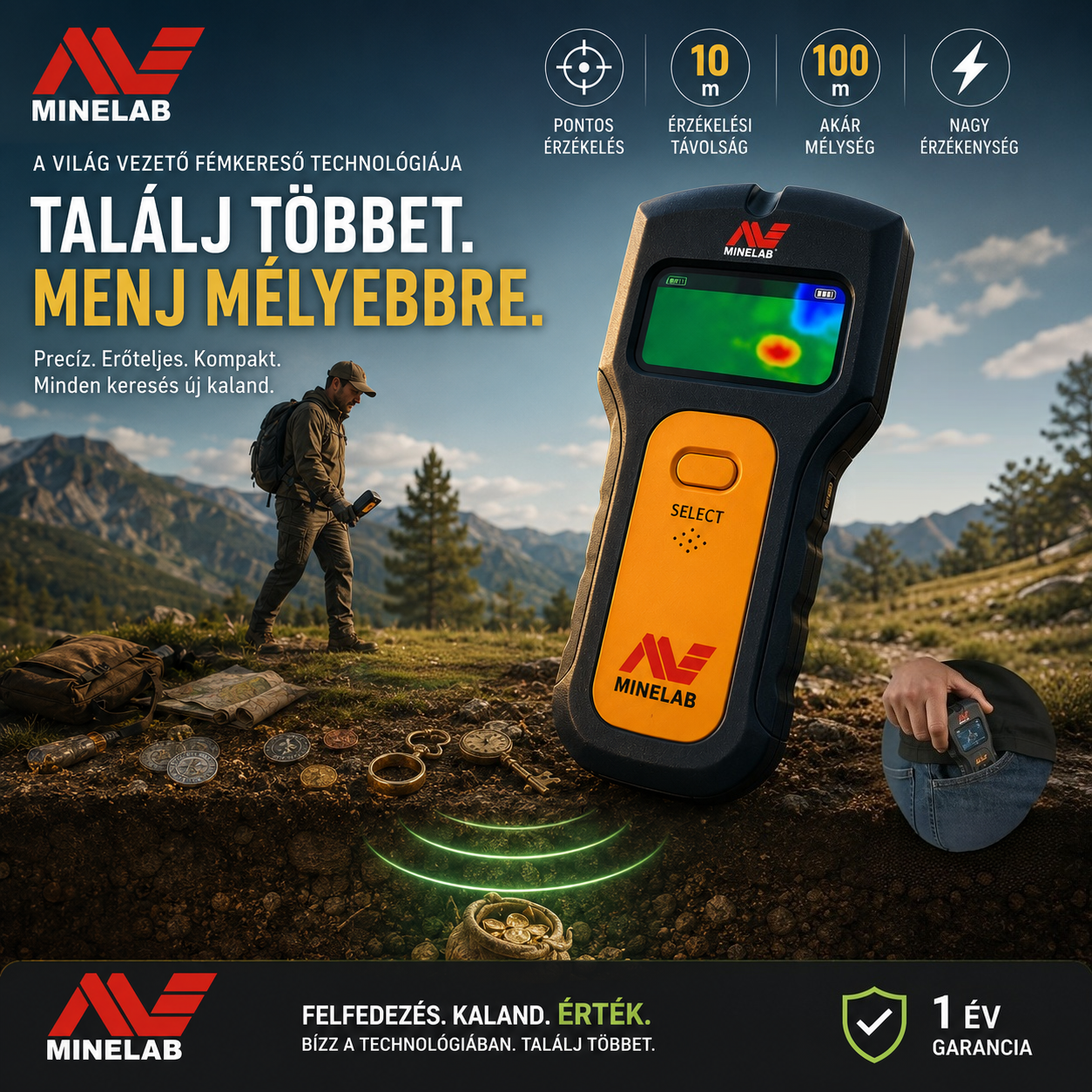 🌲 Jede Suche ist ein neues Abenteuer – mit Minelab-Metalldetektoren 🔍✨