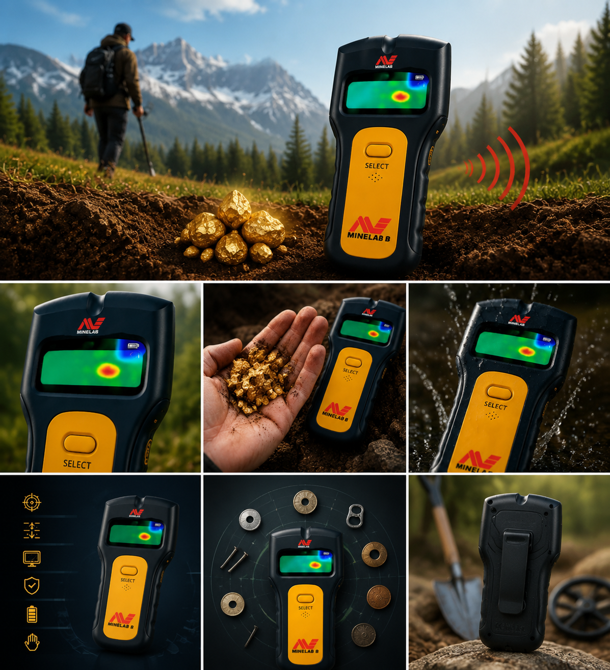 🌲 Új kaland minden keresés – Minelab fémdetektorokkal 🔍✨
