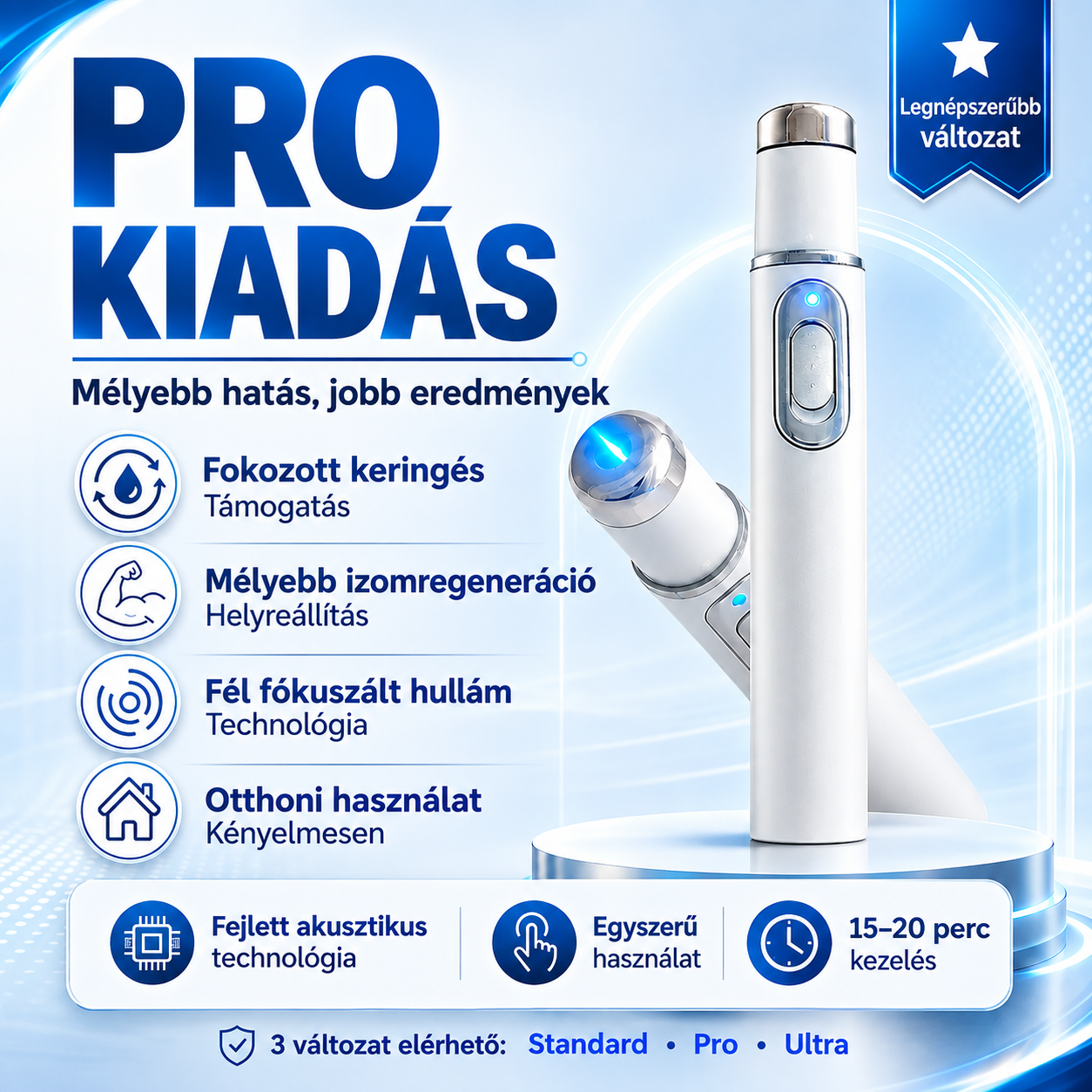 💙 A fejlett akusztikus lökéshullám-terápia segíthet helyreállítani a péniszszövetek egészségét, javítani a merevséget, a teljesítményt és a férfi önbizalmat, miközben enyhíti a 💪 izomfájdalmat, a 🦴 ízületi merevséget és a 🦵 ínproblémák okozta kell