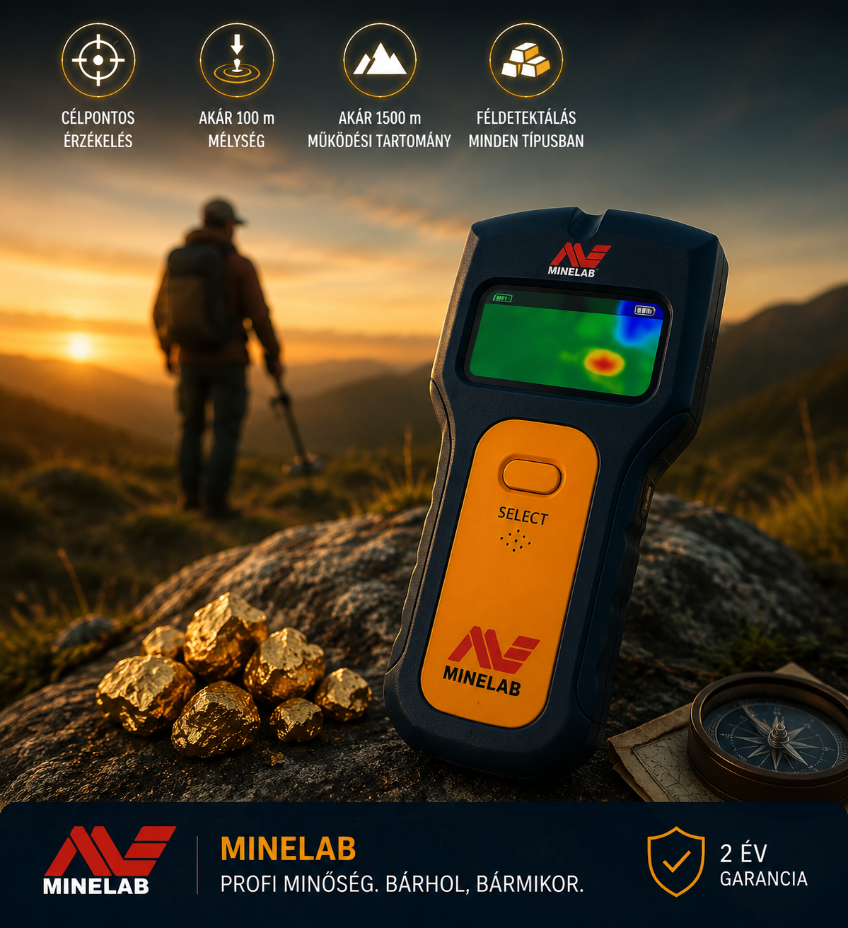 🌲 Új kaland minden keresés – Minelab fémdetektorokkal 🔍✨