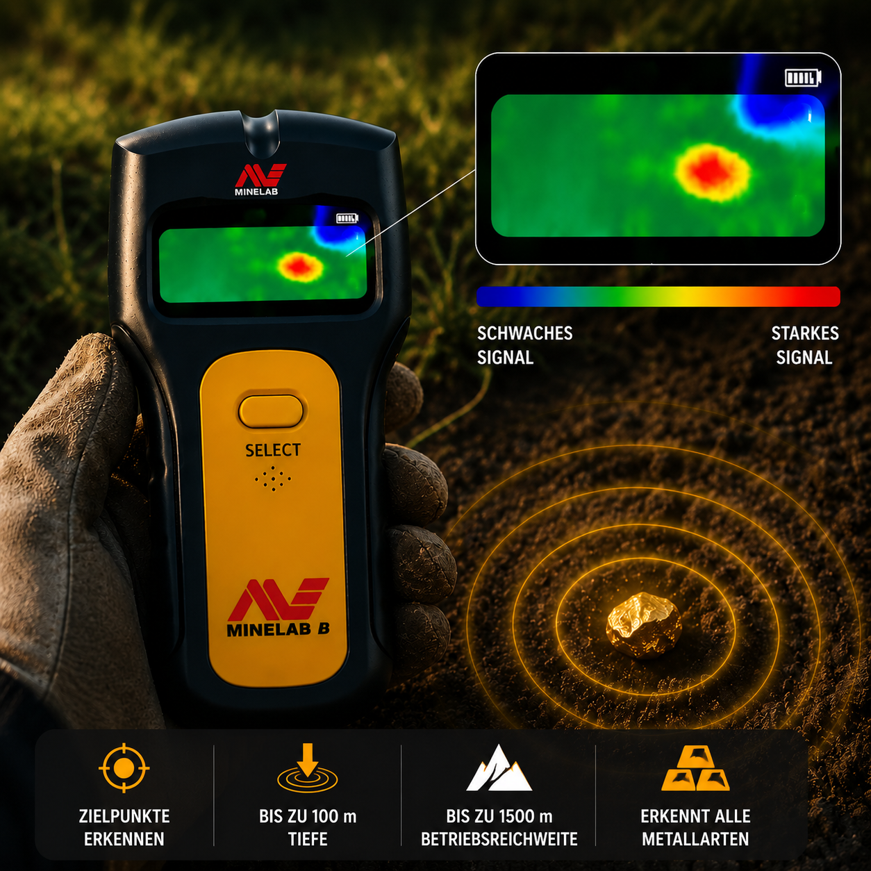 🌲 Jede Suche ist ein neues Abenteuer – mit Minelab-Metalldetektoren 🔍✨