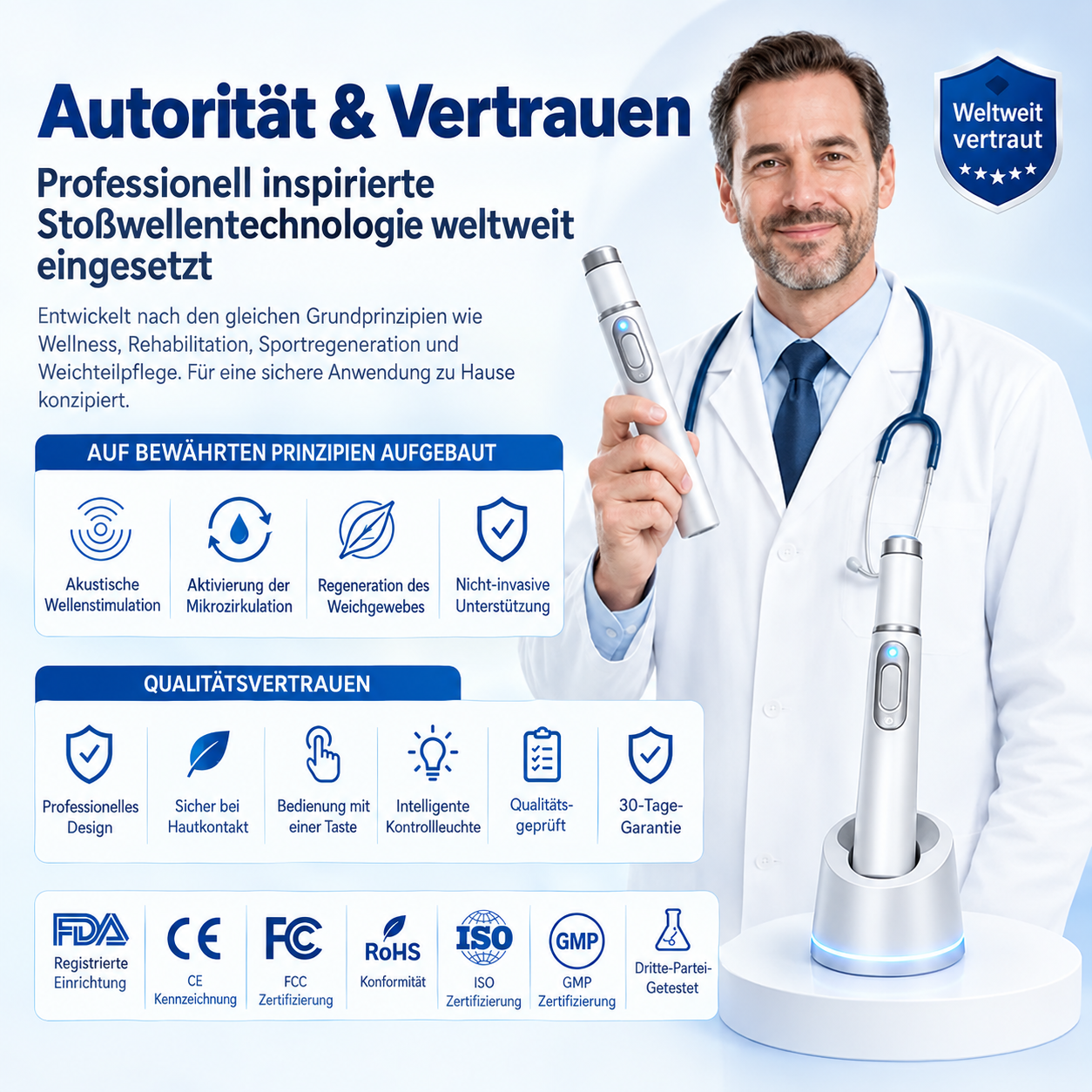 💙 A fejlett akusztikus lökéshullám-terápia segíthet helyreállítani a péniszszövetek egészségét, javítani a merevséget, a teljesítményt és a férfi önbizalmat, miközben enyhíti a 💪 izomfájdalmat, a 🦴 ízületi merevséget és a 🦵 ínproblémák okozta kell