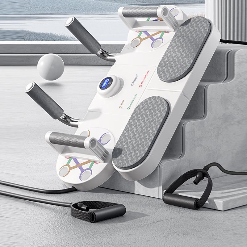 【Raccomandazione dell'influencer】Assistente Multifunzionale per Flessioni Supporto Push-Up Tavola di Allenamento Attrezzo per l'Allenamento dei Muscoli Pectorali e Addominali Attrezzo Fitness per Uso Domestico