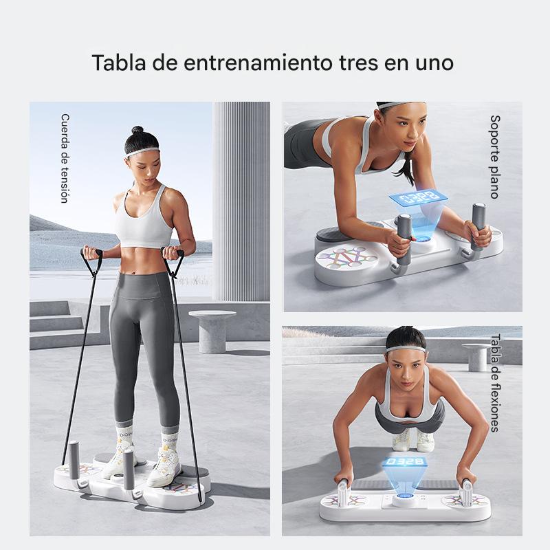 【Raccomandazione dell'influencer】Assistente Multifunzionale per Flessioni Supporto Push-Up Tavola di Allenamento Attrezzo per l'Allenamento dei Muscoli Pectorali e Addominali Attrezzo Fitness per Uso Domestico