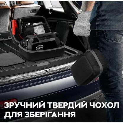 Avviatore di Emergenza con Compressore d'Aria – Starter Batteria 4000A con Inflatore per Pneumatici e Batteria da 20000mAh Kit Di Attrezzi Per Auto Kit Di Sollevatore Per Auto Accessori Auto Veicolo