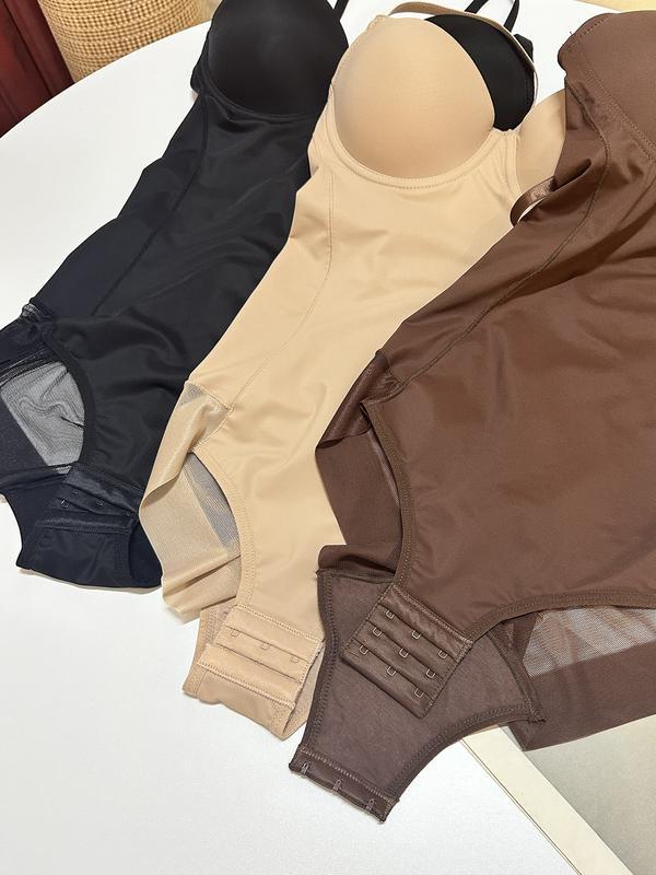 Set di body da donna sexy con patchwork effetto snellente, spalline regolabili, lunghezza normale, taglie XS–XXL, adatto a tutte le stagioni, confezione da 3 pezzi