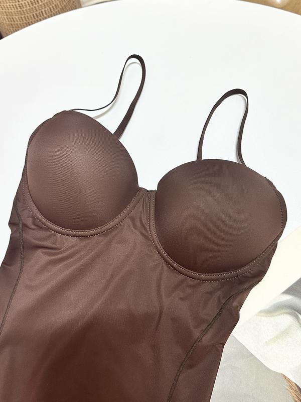 Set di body da donna sexy con patchwork effetto snellente, spalline regolabili, lunghezza normale, taglie XS–XXL, adatto a tutte le stagioni, confezione da 3 pezzi