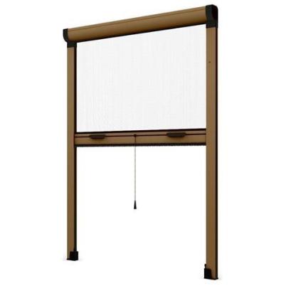Zanzariera a Rullo Riducibile Verticale fai da te in kit vari colori Bianco Avorio Marrone e Bronzo per Finestra