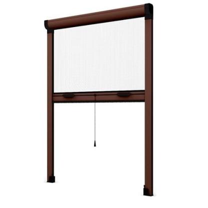 Zanzariera a Rullo Riducibile Verticale fai da te in kit vari colori Bianco Avorio Marrone e Bronzo per Finestra