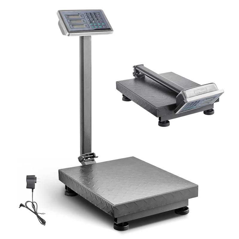 Bilancia Elettronica Richiudibile 300kg con Prezzo, Peso e Funzione di Accumulo