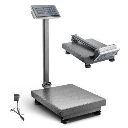 Bilancia Elettronica Richiudibile 300kg con Prezzo, Peso e Funzione di Accumulo