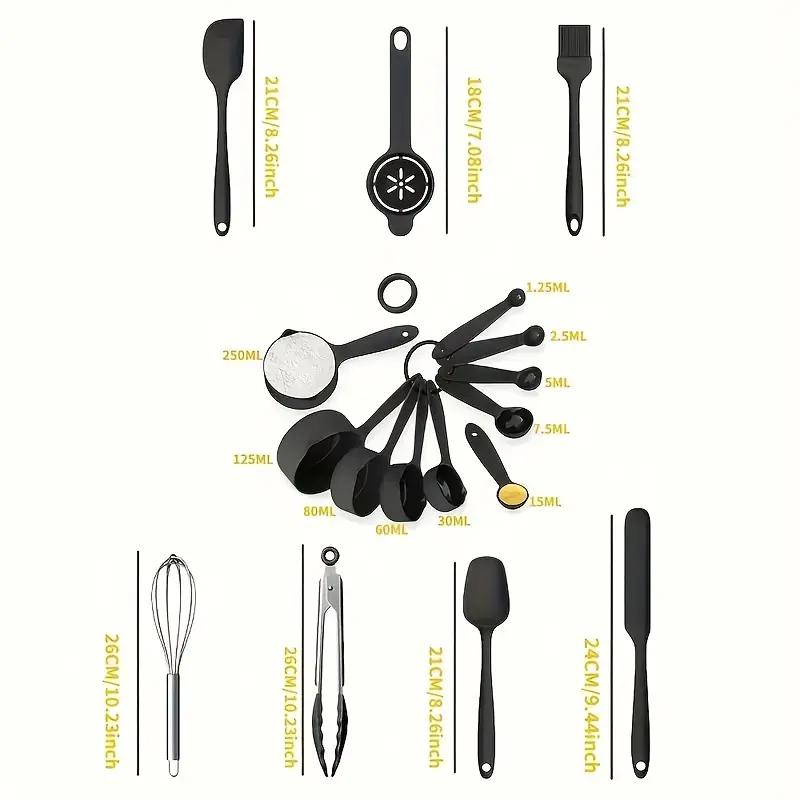 Set di ciotole da miscelazione in acciaio inox 26 pezzi con coperchi ermetici & accessorio per pelapatate, fondo antiscivolo, 5QT-1.5QT per miscelare & servire, senza BPA, lavabile in lavastoviglie, per la cucina