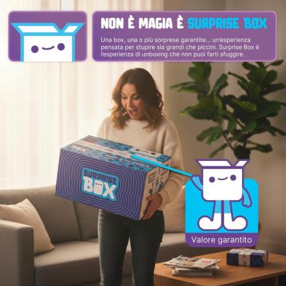 Surprise Box – La Mistery Box con Prodotti Casa e Bellezza Selezionati per Te