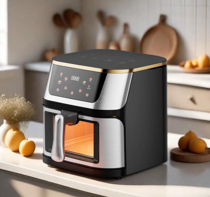 Friggitrice ad Aria Smart con Display LED e Finestra Panoramica 15