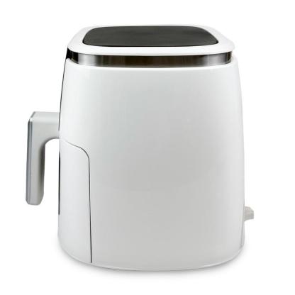 Friggitrice ad Aria 6LT BIANCA Tecnologia di Cottura Ad Aria 1500W Display Touch 7 Programmi Preimpostati Capacità 6 Litri