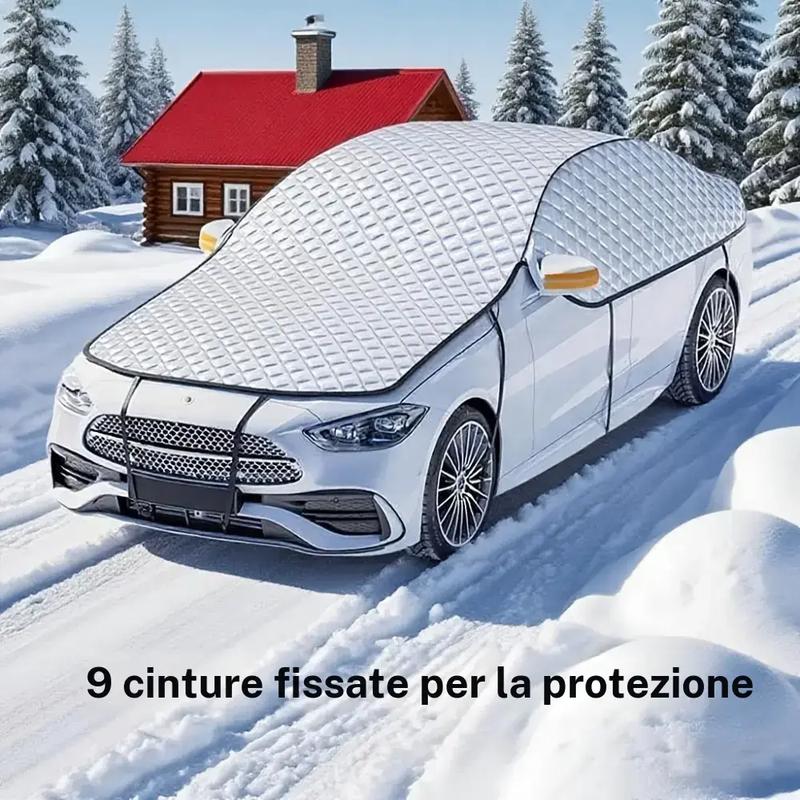 Pioggia, neve, grandine, polvere – questa copertura per auto le affronta TUTTE!  Tessuto Oxford resistente, adatto a berline, SUV e camion. Resistente al vento, antigraffio, perfetto per la conservazione invernale. Una copertina, pace totale!