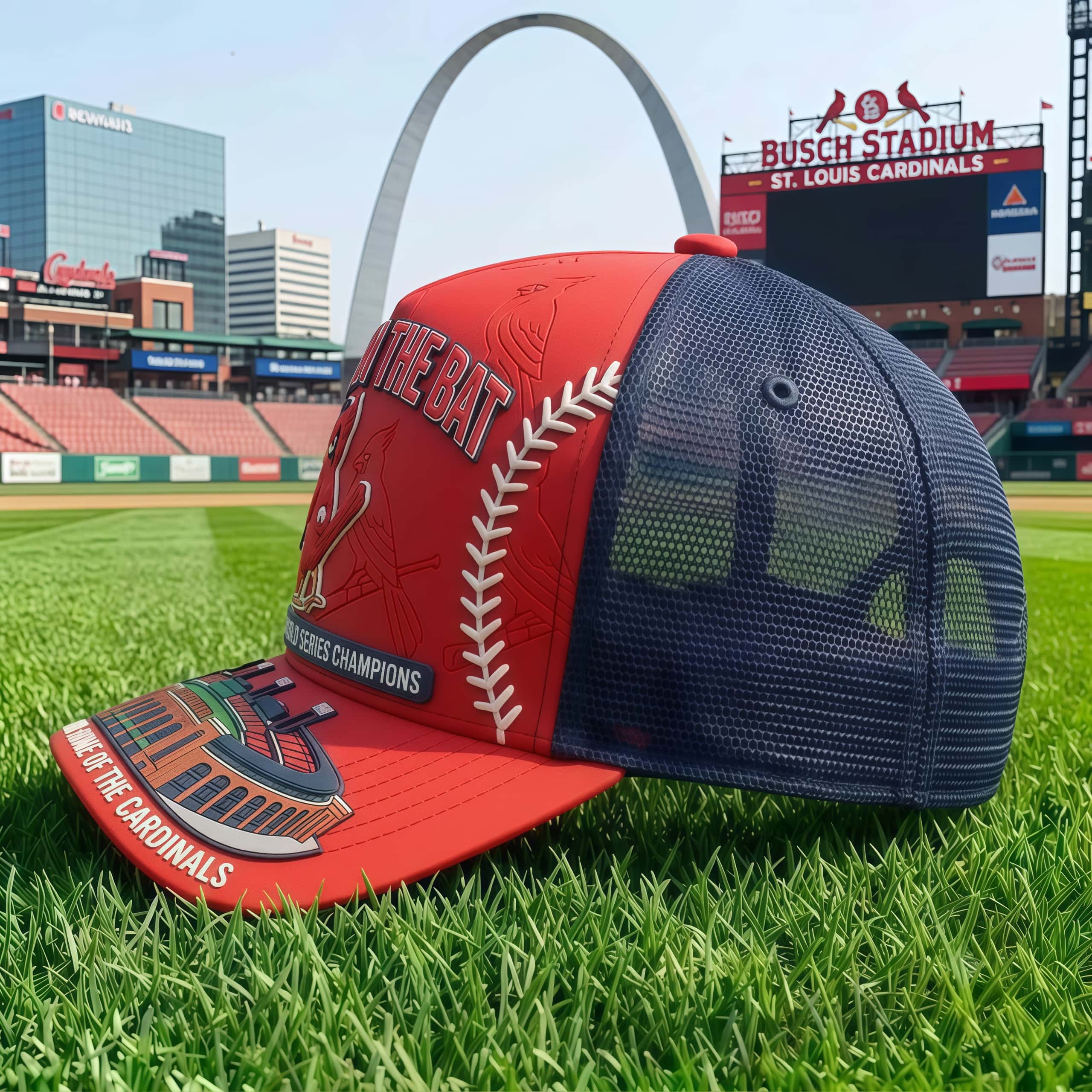 Birds On The Bat St. Louis Baseball Trucker Hat