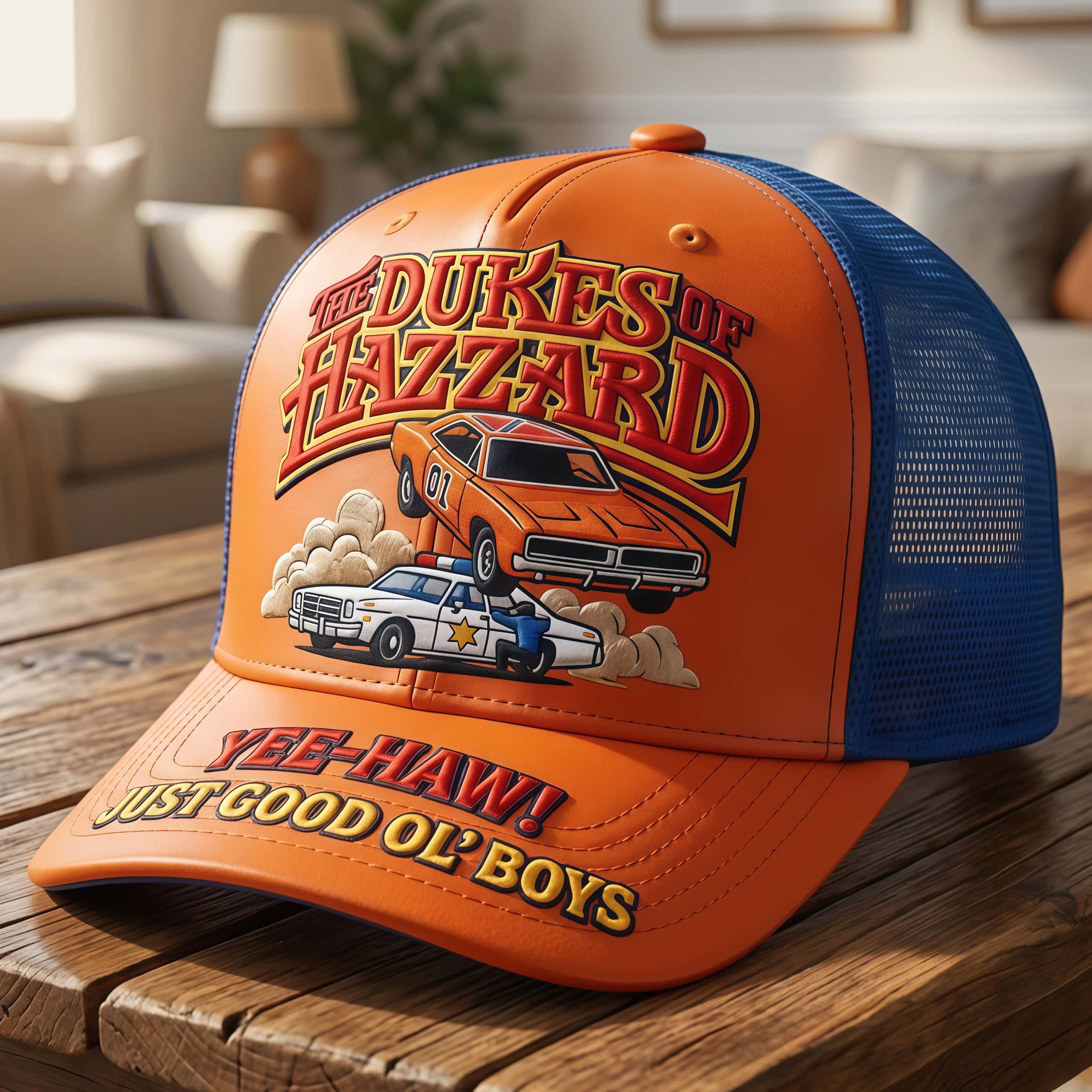 The Dukes of Hazzard General Lee 01 Trucker Hat
