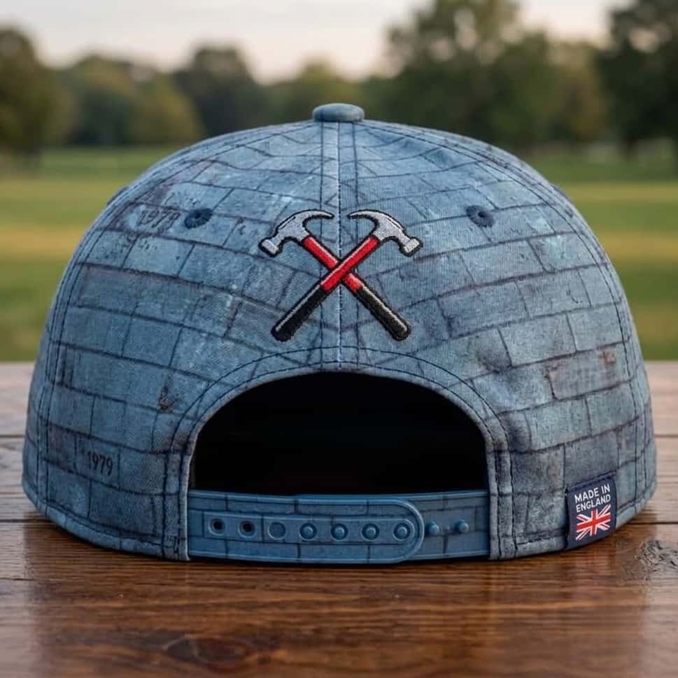 The Wall Embroidered Snapback Hat